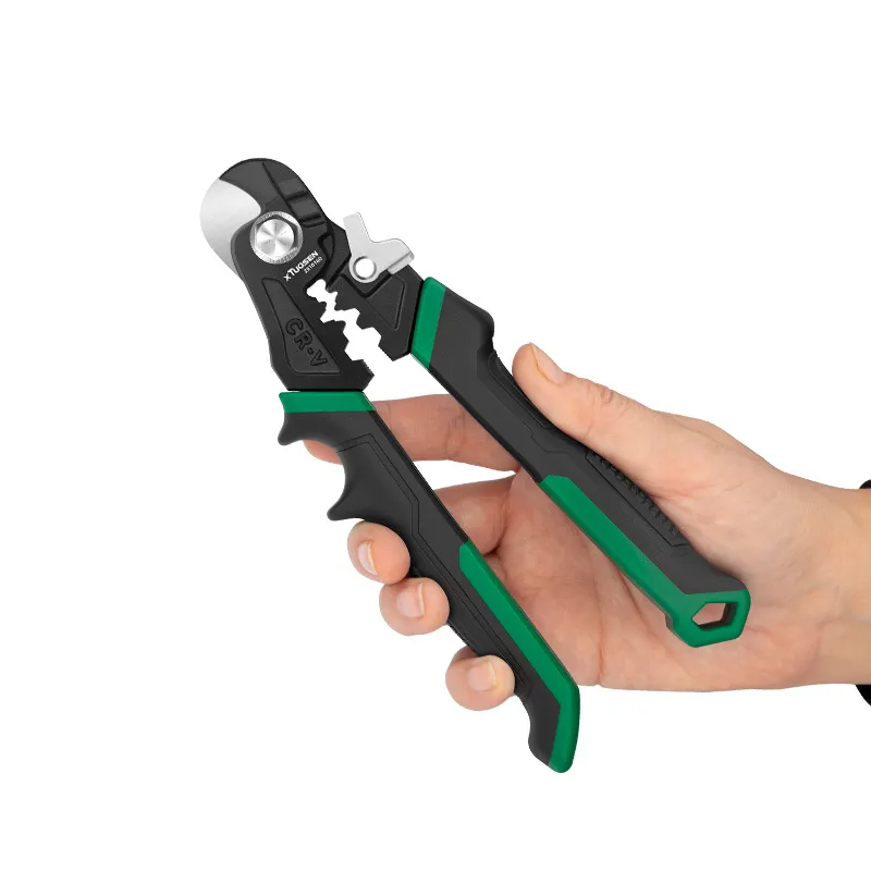 7 Inch Heavy Duty Wire Rope Cutter Pliers – Labor-Saving Steel Cable Cutting Shears, Professional Cable Cutter for Steel Wire Rope, Cable, and Wire